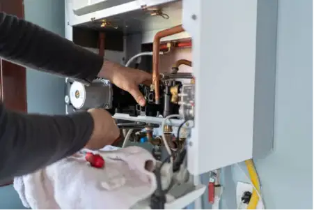 gas boiler repaired